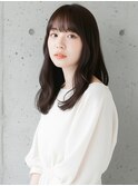 清楚系セミロングレイヤー