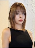レイヤーカットミディアムレイヤー顔周りレイヤーロングレイヤー