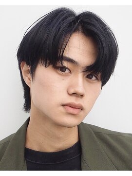 ゼンコー アオヤマ(ZENKO Aoyama) センターパートストレートパーマニュアンス