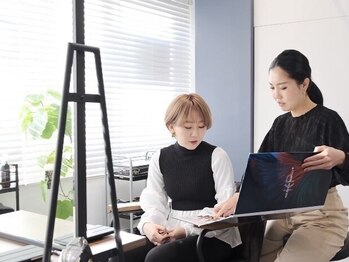 フラッグ(flag)の写真/大人女性に寄り添う、安心の美髪サポート【髪質改善/高濃度水素ケア/西宮北口/門戸厄神】