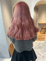 ロマリア(Lomalia) イメチェン/ダブルカラーペールピンク/前髪/表参道/原宿