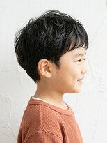 と和 巣鴨 わんぱく清潔感!キッズ・くせ毛風ラフショート