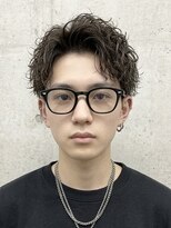 ヘッドストック 大和八木店(HEAD STOCK)&nbsp;アクティブショートニュアンスパーマ縦落ち波巻きシャドウパーマ