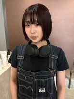 ニカ(NICA) 【NICA】ボブ×カシスカラー