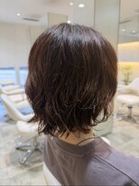 プレフェレプレフェ(prefere prefe)&nbsp;癖毛活かしゆるふわパーマボブ