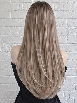 インデックスヘアーユー 錦糸町店(in'dex hair - U) 錦糸町×ミルクティーベージュ 透明感ミルクティーベージュ韓国
