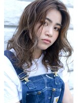 ミラバイグリーン(Mira by green)&nbsp;Ｍｉｒａ　『ｓｕｍｍｅｒ　ｃｕｒｌ』　グレージュ♪