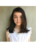 外国人風ナチュラルミディアムhair/10代20代30代40代