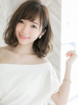 『ROMA』ナチュラル×フェミニン大人かわいい透明感ウェーブロブ