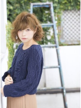 ロンドプランタン 恵比寿(Lond Printemps) 20代 30代に人気 ブランジュカラー 小顔ミディアム