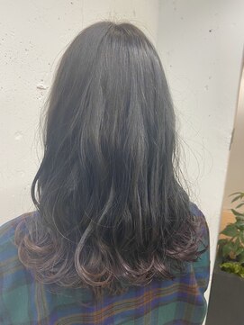 アンドブルー(and blue) ピンクラベンダ－グラデーションカラ－