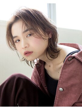 アンルポン 天満橋(un le pont) 【un le pont天満橋】ウルフヘアー×セミウェット☆