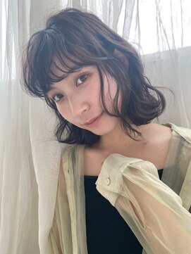 シェノン サントル(CHAINON CENTRE) ショコラベージュ/ボブルフ/カール/ベビーバング【梅田/茶屋町】