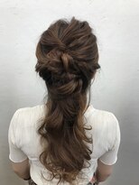 ミリオン美容室 定額デザイン ネオハーフアップ