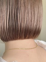 ファブ 千葉店(FaB)&nbsp;フェザーバング/カーキグレージュ/マッシュショートボブ[千葉駅]