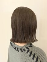 ネオリーブカップ 町田店(Neolive capu)&nbsp;切りっぱなしボブ×シナモンベージュ【町田/jr町田/町田駅】