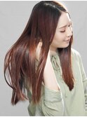 縮毛矯正×髪質改善×オーガニックカラー×アースカラー