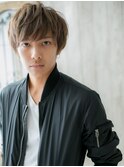 イケメンハイライトカラーくせ毛風マニッシュP