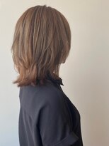 レシェル 松阪(RECIEL) 【RECIEL松阪】スモーキーベージュ×レイヤースタイル