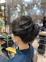 ネウィ グランデ 横浜(newi grande) 爽やかツーブロック刈り上げ束感アップバング