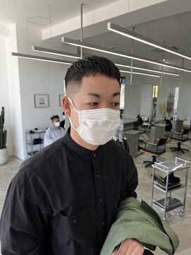 ハイブ 金沢(Hive) メンズカットフェードバーバースキンフェード