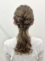 ヘアセットサロン クリアリティ(clarity) 選べる10スタイル　ネオハーフアップ
