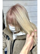 ハグ 横浜(HUG)&nbsp;カラールーツ＊ホワイトピンク