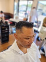 アパッシュ 春光本店(Apache) サイドパート×スキンフェード