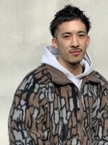 ベル 新宿(Belle)&nbsp;アパレル系男子に大人気の刈り上げにメンズハードパーマスタイル