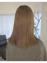 ガリカ 渋谷(Gallica)&nbsp;【Gallica】ブリーチなしダブルカラー/透明感オリーブブラウン