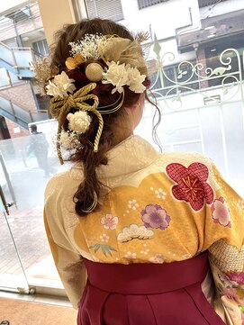 シエル バイ ケンジ 登戸 生田(CIEL by KENJE) 【卒業式ヘアアレンジ】ご予約はお早めに！