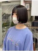 暗髪bob
