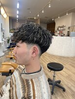 スノードロップ 高円寺店(Snowdrop)&nbsp;ダークアッシュ/アッシュブラック/カルマパーマ/ベリーショート