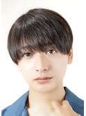 ナチュラルマッシュラウンドマッシュワックスなしサラサラウルフ