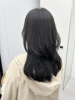 ビューナゴヤ 名駅(VIEW NAGOYA)&nbsp;黒髪/ボブルフ/小顔/レイヤーカット/ハイレイヤー/グレージュ
