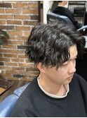 センターパートツイスパ