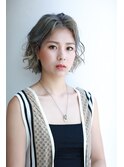 外国人風ボブ