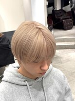 シエラ 心斎橋(CIERA.)&nbsp;ブルーブラックフェードカットベリーショート