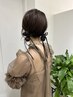 【nao.限定】イベント前に！ヘアセット ￥4000 (コテ巻きのみ￥2500)