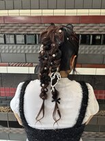 デザインサロンリア(design salon Lia)&nbsp;前髪/アンブレラカラー/こなれミディ/イメチェン/ウェーブパーマ