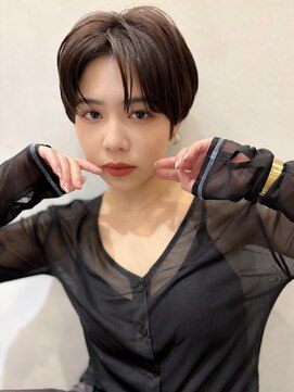 イフ 表参道(if) ハンサムショート/前髪長めショート/大人可愛い