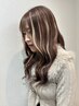 【8月限定】ハイライトエクステ（20本）シールエクステ　9000円