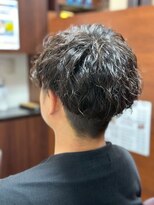 ケースタイル ヘアスタジオ 神保町店(K STYLE HAIR STUDIO)&nbsp;ツイスパ/メンズパーマ/束感ショート/ツーブロックマッシュ/床屋