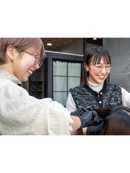 9割以上が女性スタッフ。やわらかな雰囲気の店内で癒しのひと時を☆女性スタッフ指名のご予約もお気軽に♪