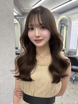 ボタン ハカタ(VOTAN hakata)&nbsp;@votan_juri/博多/モテヘア/顔まわり/ベージュカラー