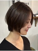 伸びてもかわいい!ショートボブ!