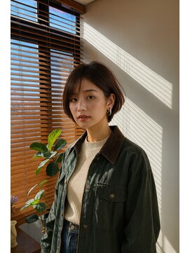 コポル(Copol) まわりと差がつく大人ショート×ショコラブラウン