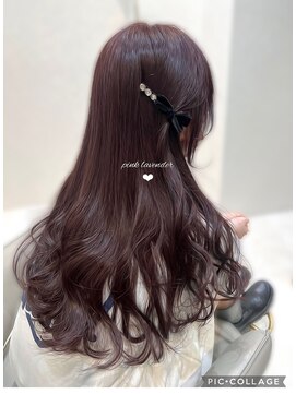 ミラ(MIRA) ピンクラベンダー/梅田美容室/大阪美容室