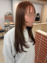 モコヘアーフロール(MOCO hair flor)&nbsp;小顔ハイレイヤー × さらツヤロング