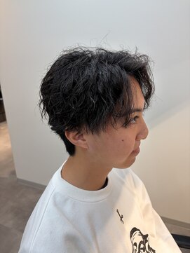 シーフ 千葉(Cyf) ダウンパーマ/センターパート/ニュアンスパーマ/韓国/橋本修杜